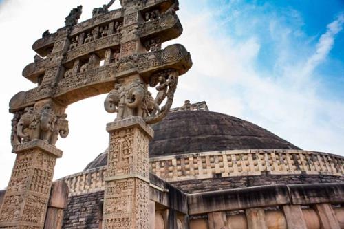 Khám phá Nghệ thuật Kiến trúc Đại Bảo tháp Sanchi Ấn Độ